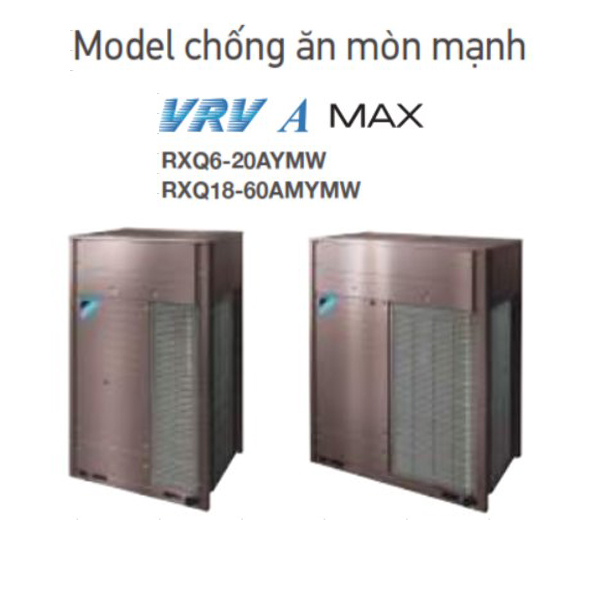 Điều hòa Trung tâm Daikin VRV A Max 1 chiều, dãi công suất từ 6HP ~20 HP